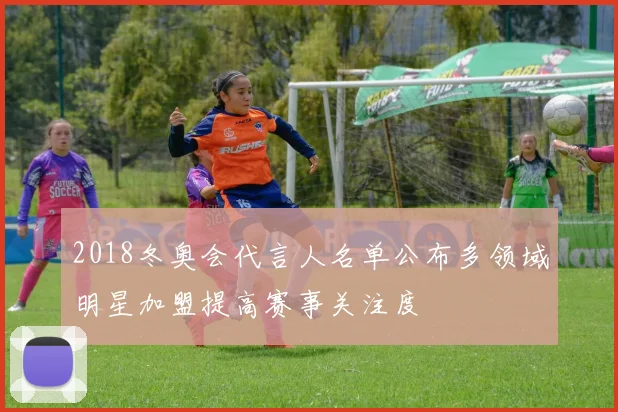 2018冬奥会代言人名单公布多领域明星加盟提高赛事关注度